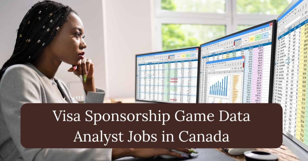 Game Data Analyst Jobs in Canada