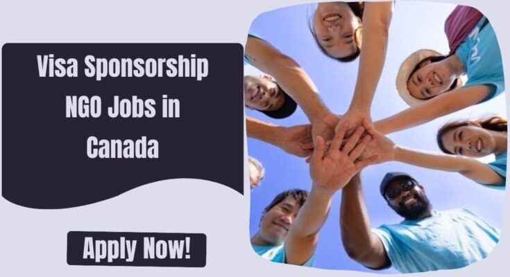 Visa Sponsorship NGO Jobs in Canada
