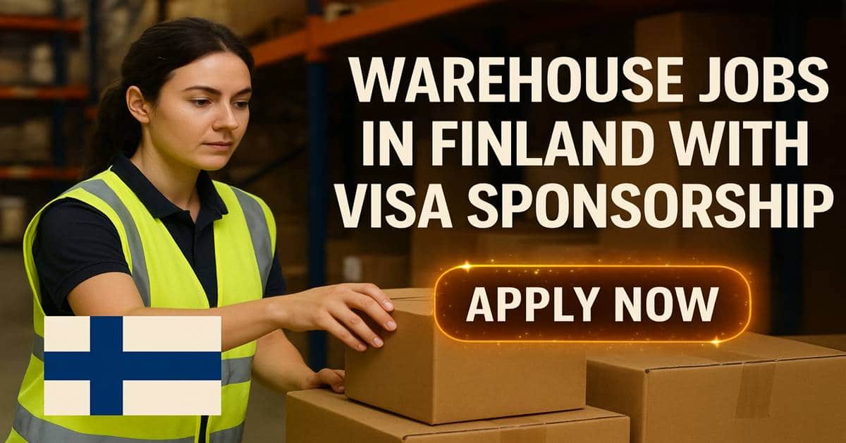 Warehouse Jobs in Finland With Visa Sponsorship