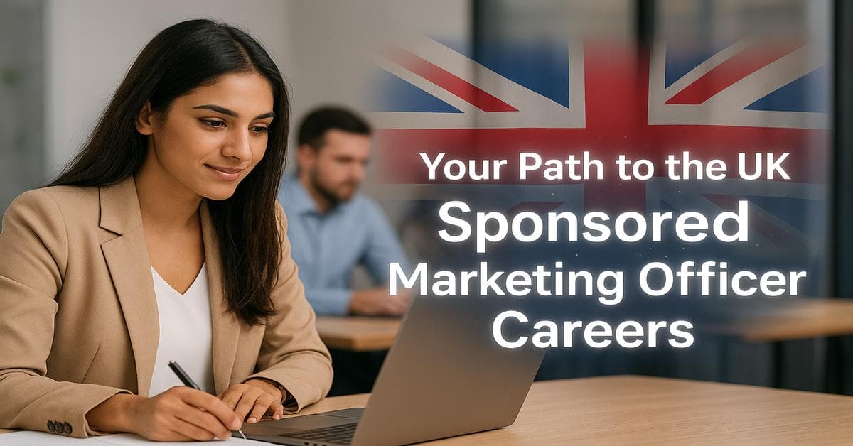 Your Path to the UK Sponsored Marketing Officer Careers