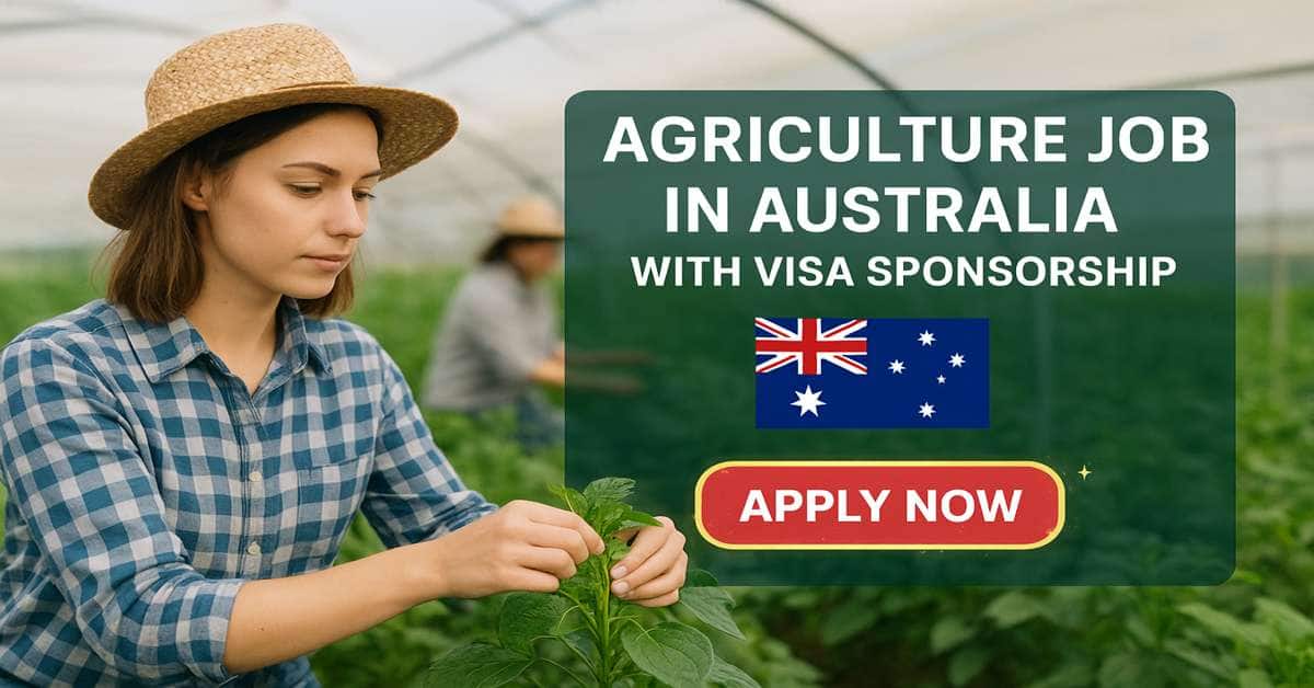 Agriculture Jobs in Australia with Visa Sponsorship