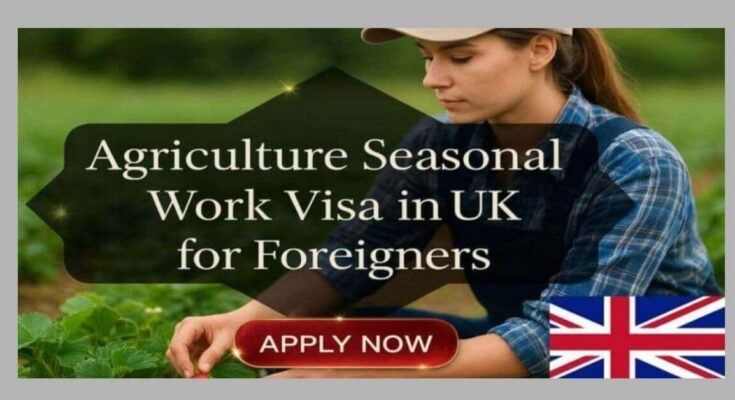 Agriculture Seasonal Work Visa in UK for Foreigners