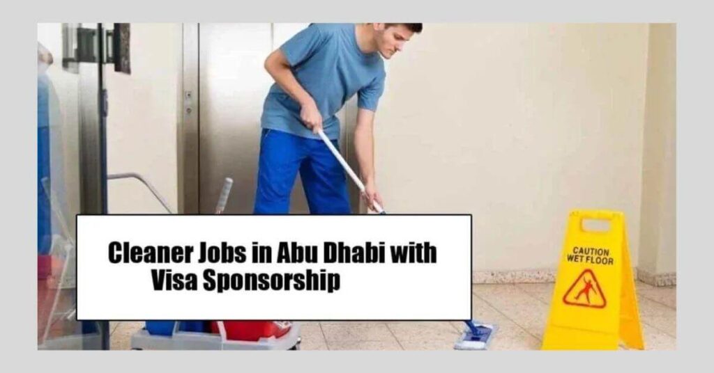 Cleaner Jobs in Abu Dhabi