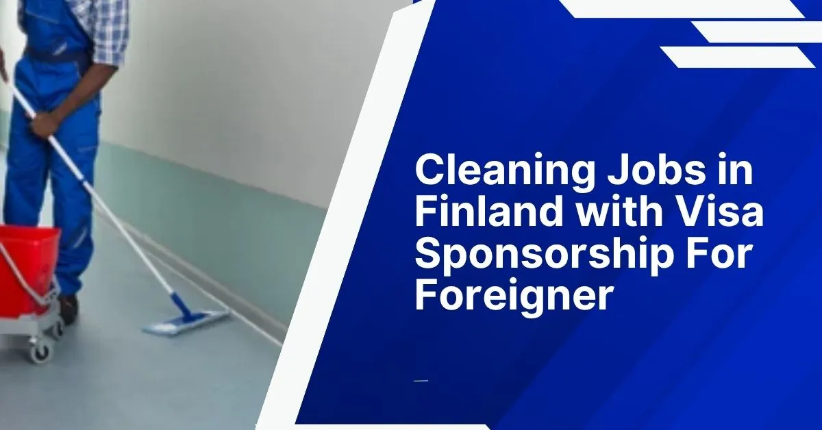 Cleaning Jobs in Finland 