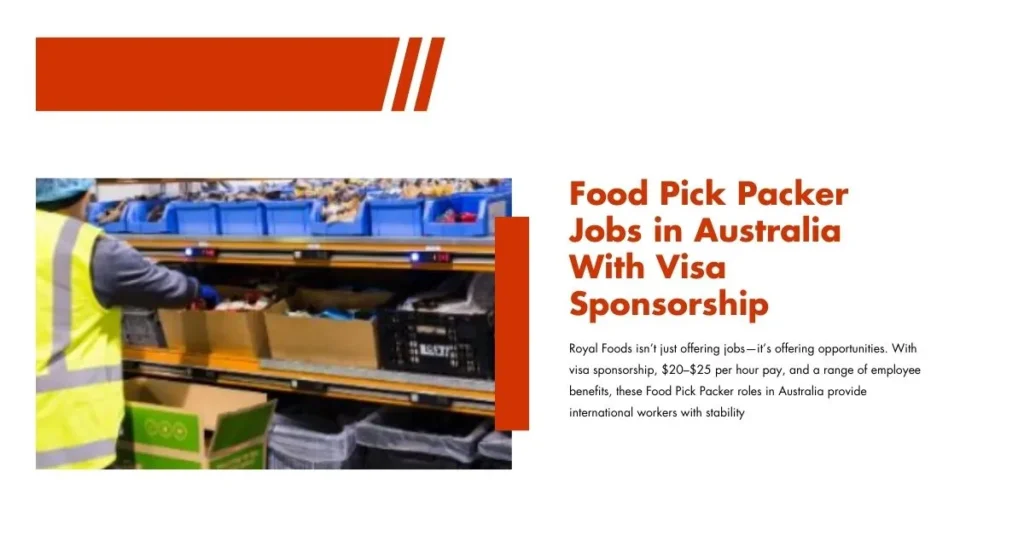Food Pick Packer Jobs in Australia