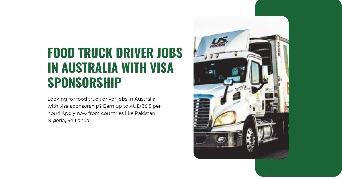 Food Truck Driver Jobs in Australia