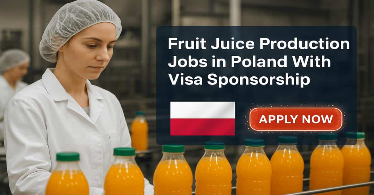 Fruit Juice Production Jobs in Poland