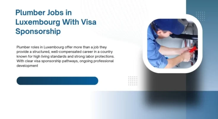 Plumber Jobs in Luxembourg