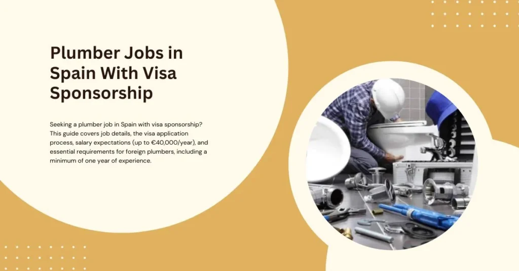 Plumber Jobs in Spain