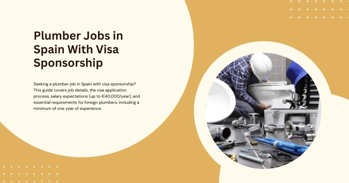 Plumber Jobs in Spain