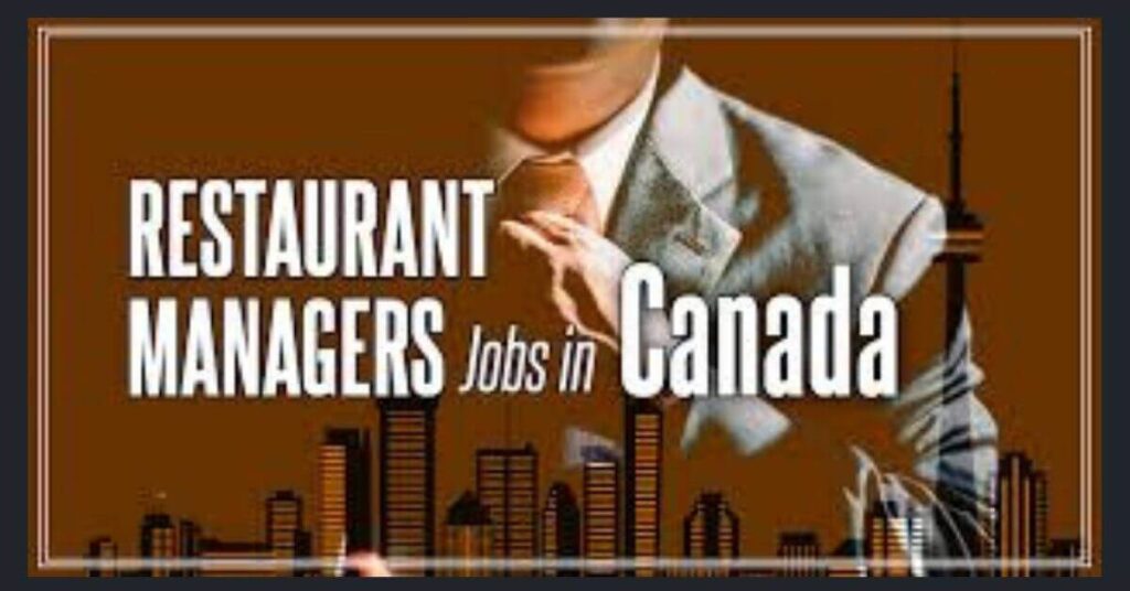 Restaurant Manager Jobs in Canada