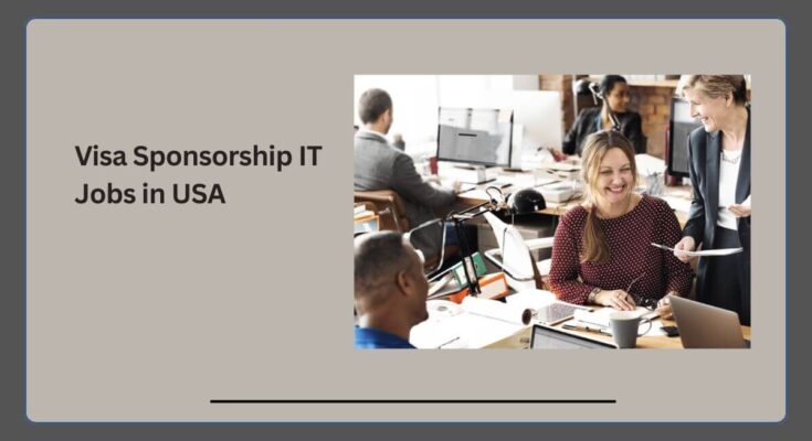 Visa Sponsorship IT Jobs in USA