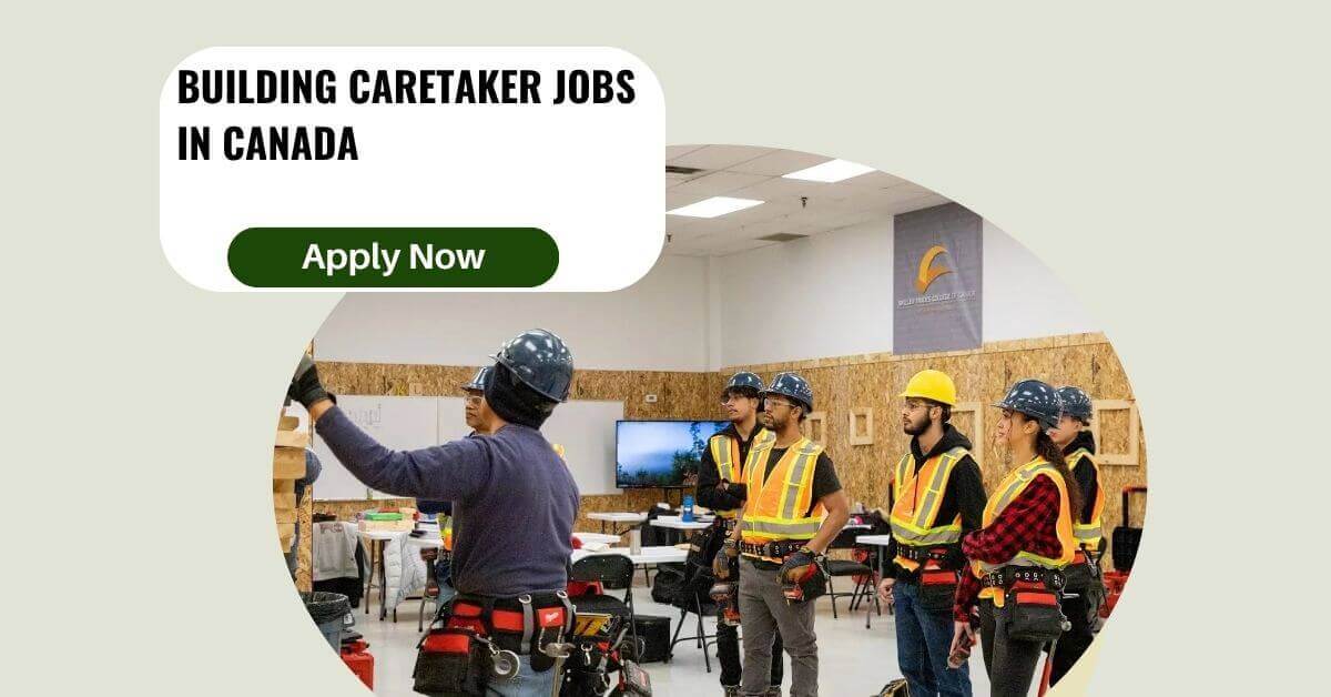 Building Caretaker Jobs in Canada