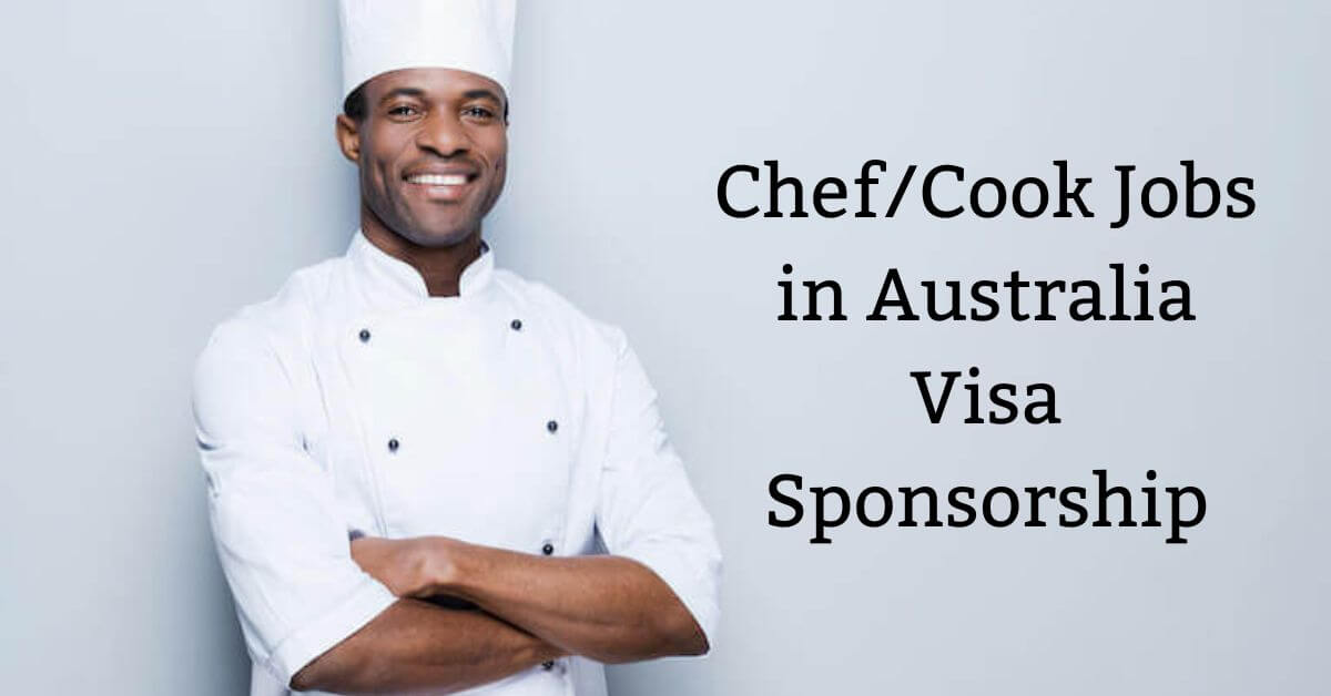ChefCook Jobs in Australia Visa Sponsorship