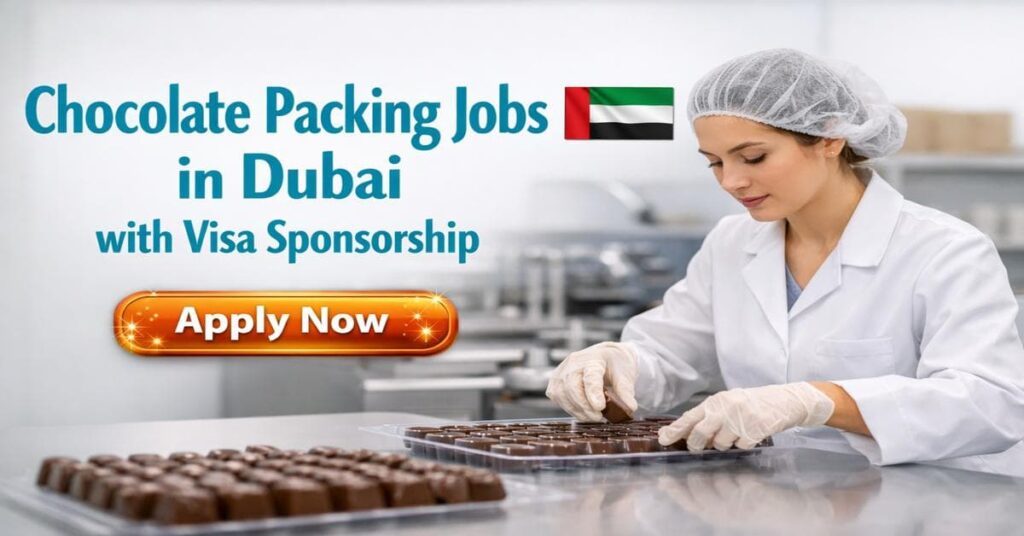 Chocolate Packing Jobs in Dubai