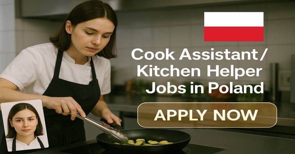 Cook Assistant Kitchen Helper Jobs in Poland