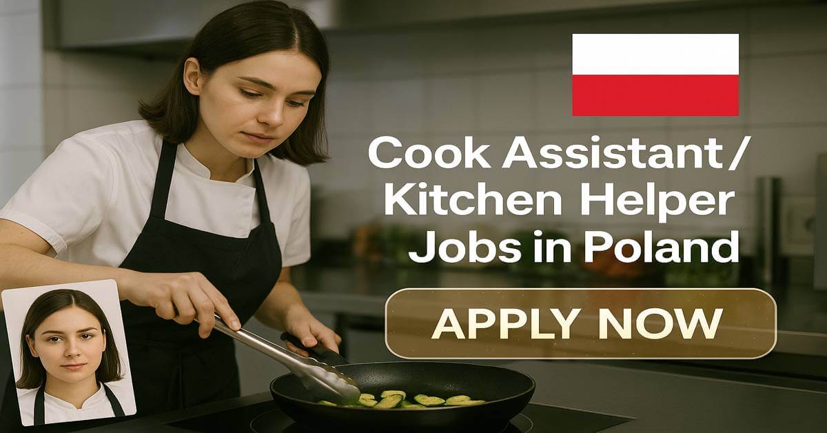 Cook Assistant Kitchen Helper Jobs in Poland