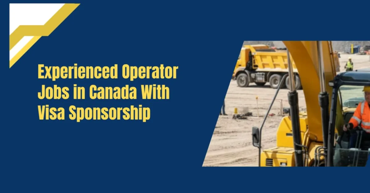 Experienced Operator Jobs in Canada