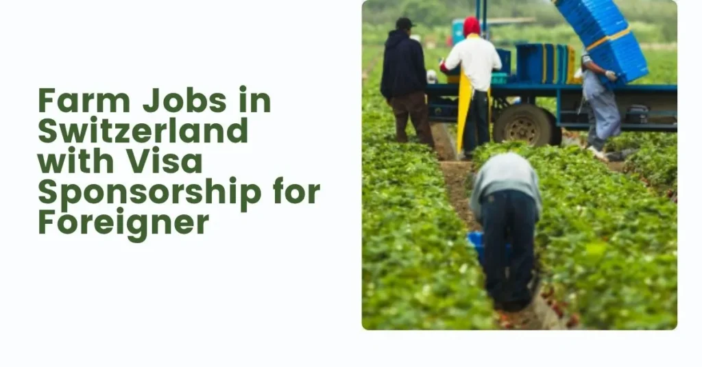 Farm Jobs in Switzerland