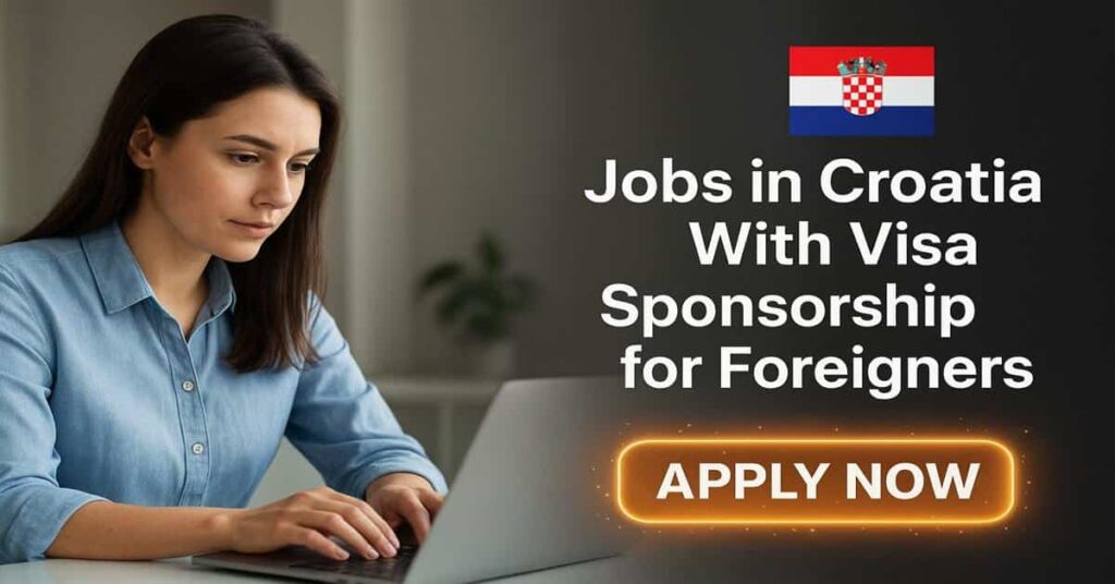 Jobs in Croatia With Visa Sponsorship for Foreigners