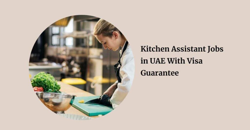 Kitchen Assistant Jobs in UAE