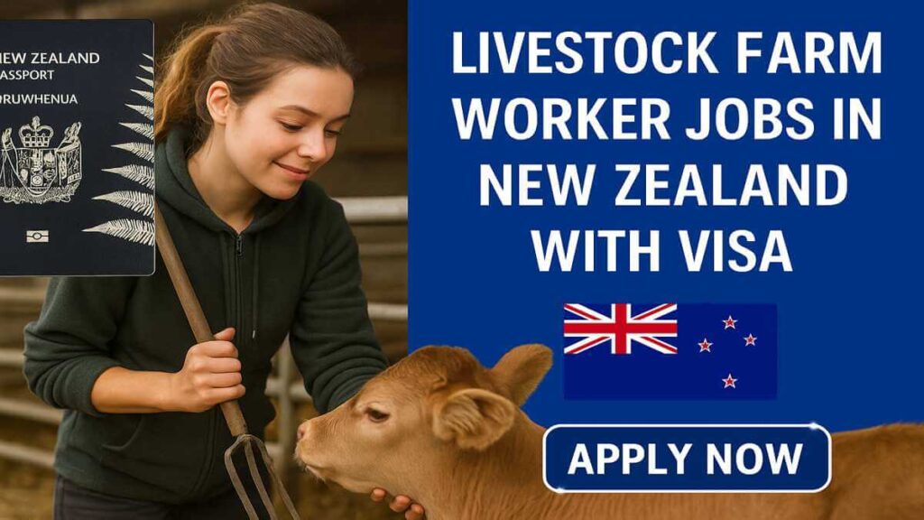 Livestock Farm Worker Jobs in New Zealand with Visa