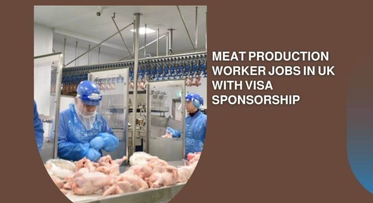 Meat Production Worker Jobs in UK with Visa Sponsorship