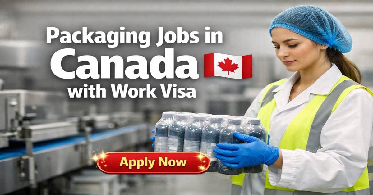 Packaging Jobs in Canada with Work Visa