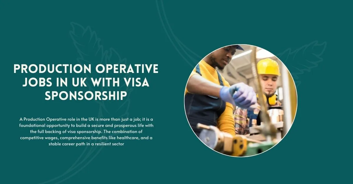 Production Operative Jobs in UK