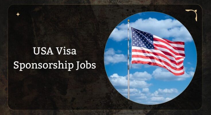 USA Visa Sponsorship Jobs