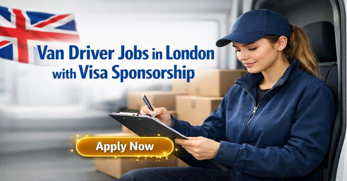 Van Driver Jobs in London with Visa Sponsorship