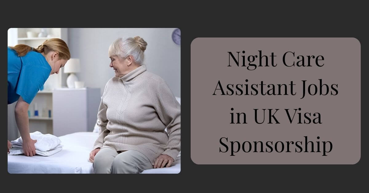 Night Care Assistant Jobs in UK