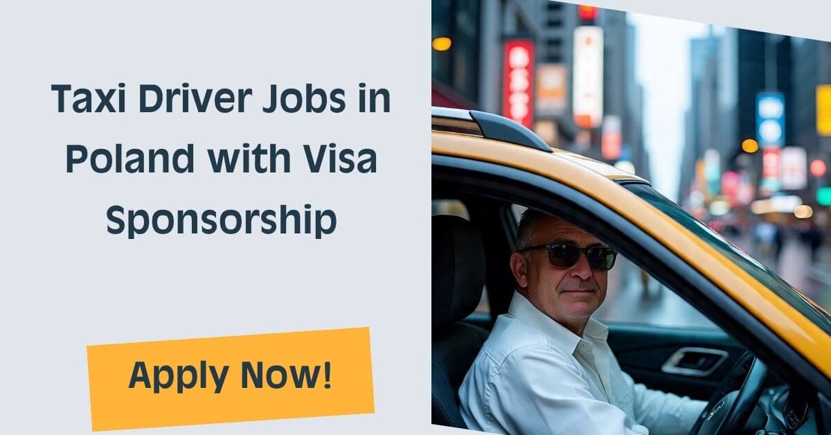 Taxi Driver Jobs in Poland with Visa Sponsorship