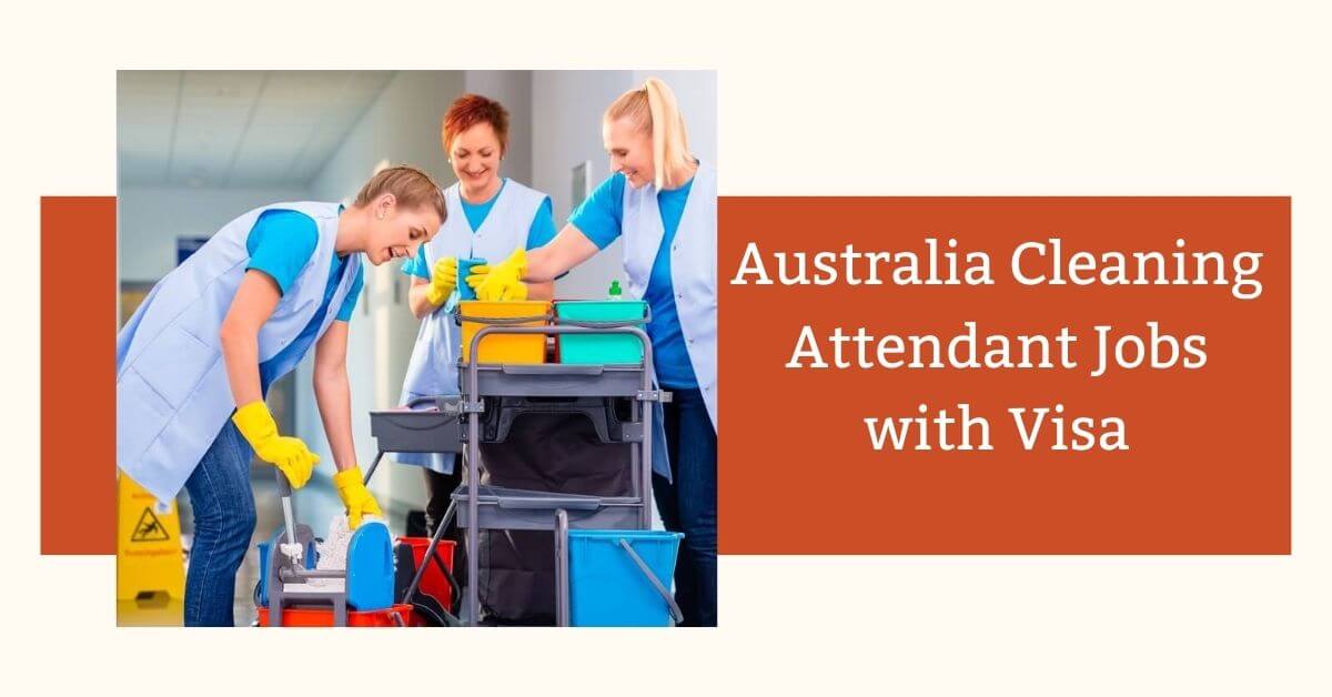 Australia Cleaning Attendant Jobs