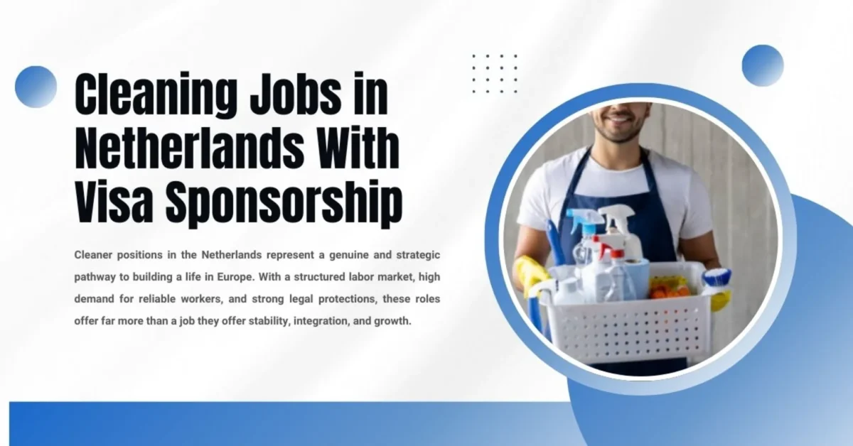 Cleaning Jobs in Netherlands