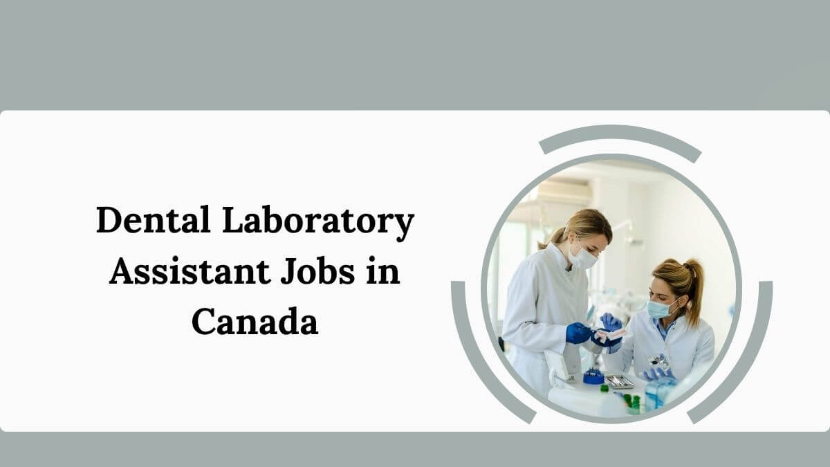 Dental Laboratory Assistant Jobs in Canada