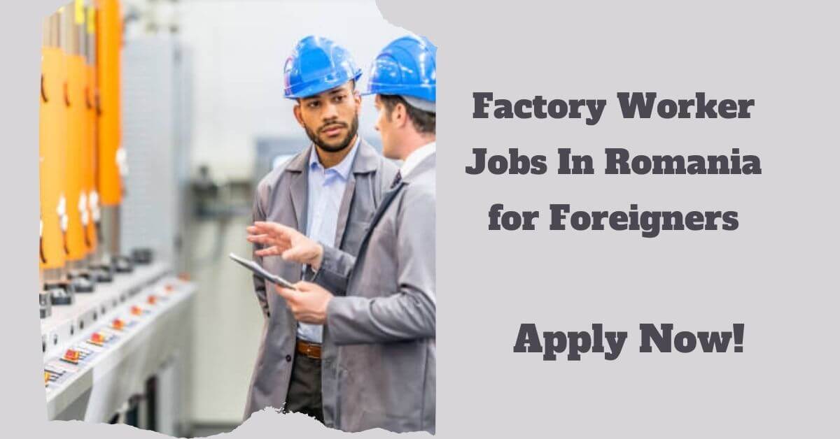 Factory Worker Jobs In Romania for Foreigners
