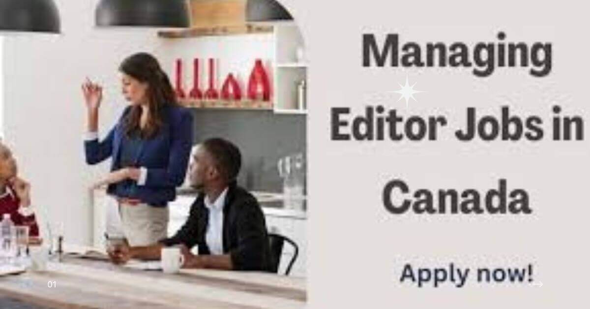Managing Editor Jobs in Canada