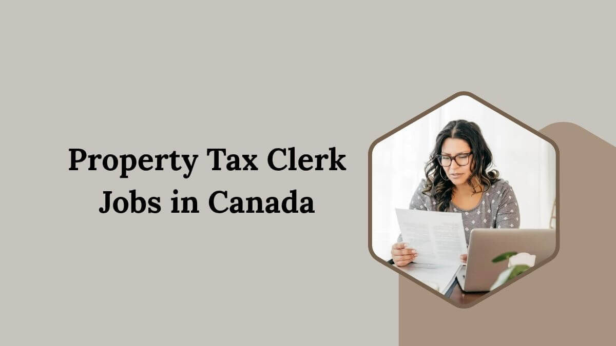 Property Tax Clerk Jobs in Canada