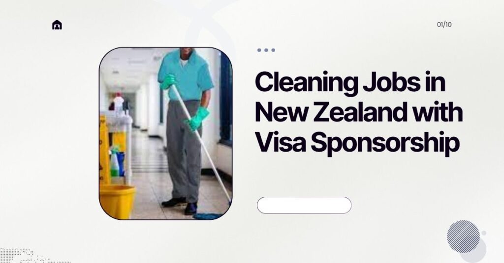 Cleaning Jobs in New Zealand
