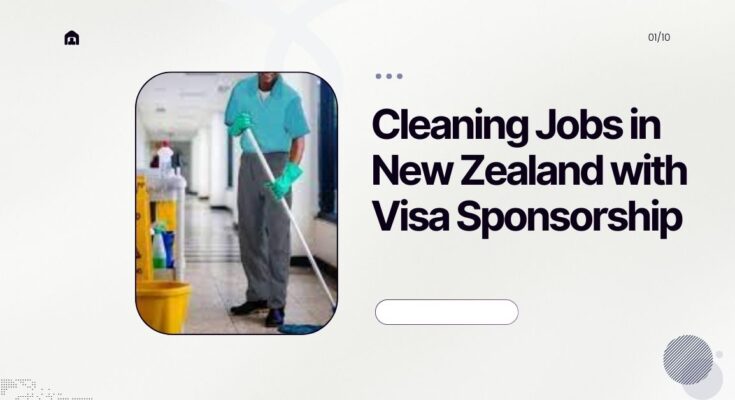 Cleaning Jobs in New Zealand 