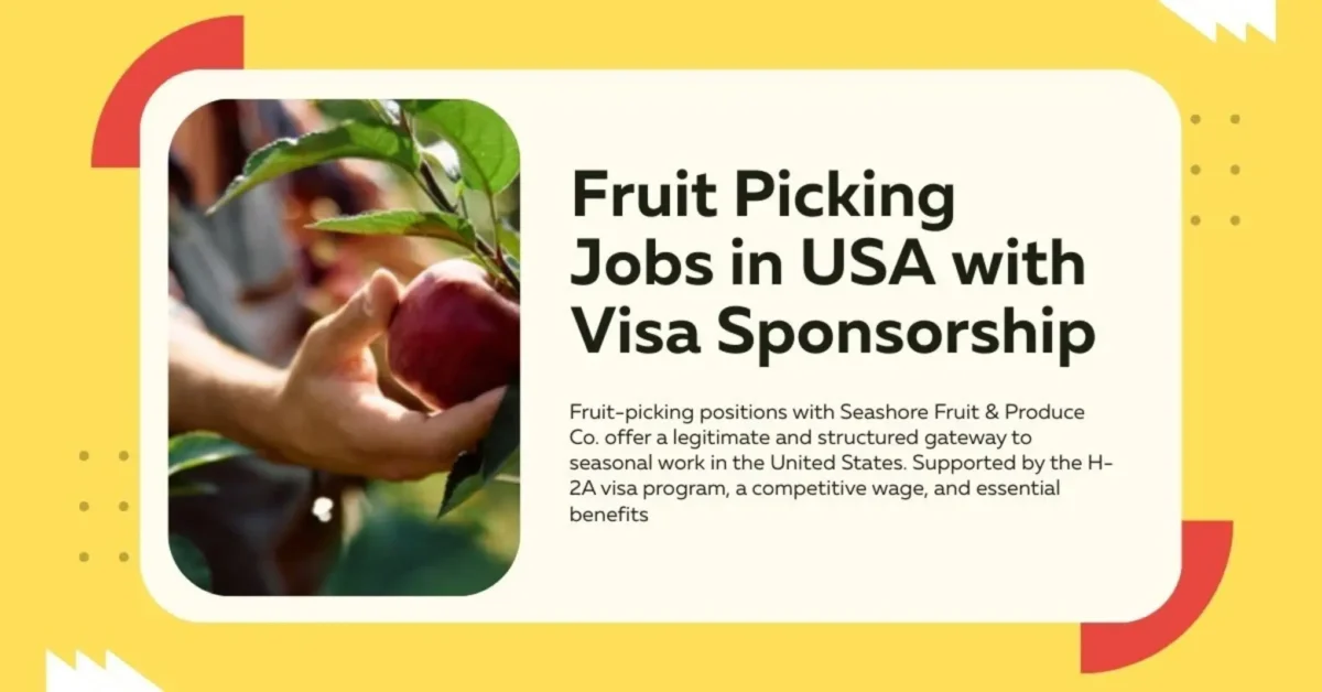 Fruit Picking Jobs in USA