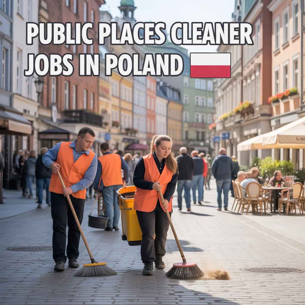Public Places Cleaner Jobs in Poland