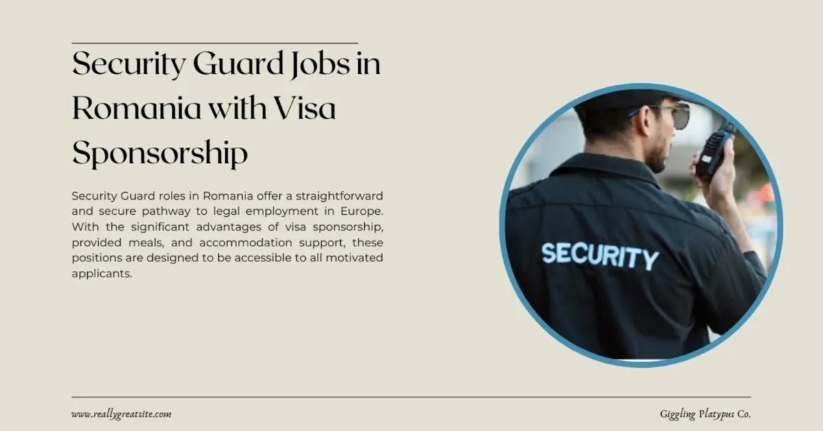 Security Guard Jobs in Romania