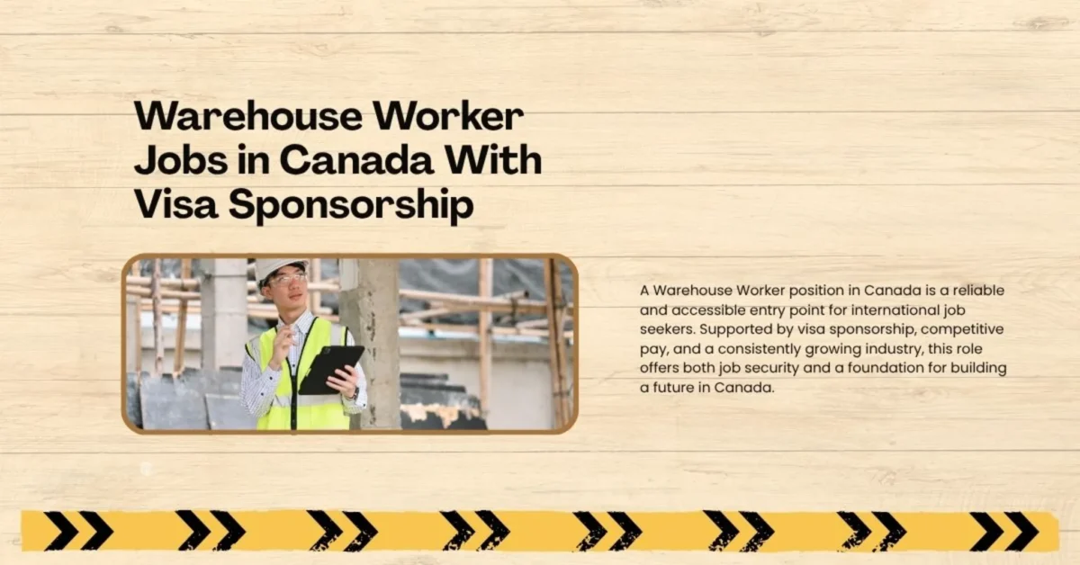 Warehouse Worker Jobs in Canada