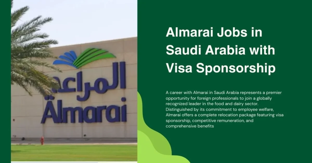 Almarai Jobs in Saudi Arabia