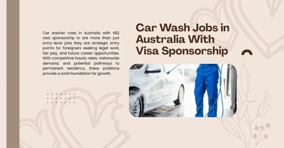 Car Wash Jobs in Australia 