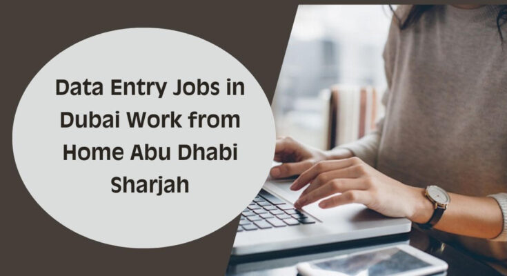 Data Entry Jobs in Dubai Work from Home Abu Dhabi Sharjah