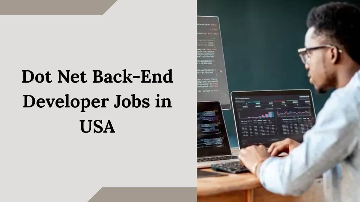 Dot Net Back-End Developer Jobs in USA