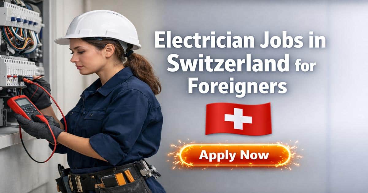 Electrician Jobs in Switzerland for Foreigners